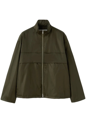Jil Sander funnel-neck padded jacket - Green