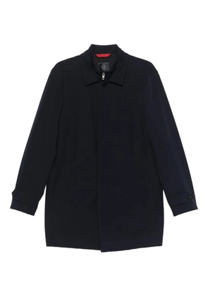 Low Brand zip-fastening coat - Black