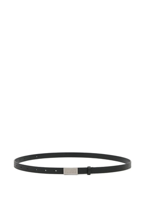 MM6 Maison Margiela numeric plaque belt - Black