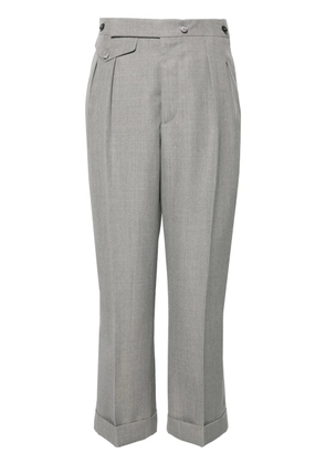 Victoria Beckham high-waist tailored trousers - Grey