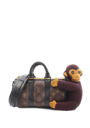 Louis Vuitton Pre-Owned 2010s LV Friends Monkey Puppet Keepall tote bag - Brown