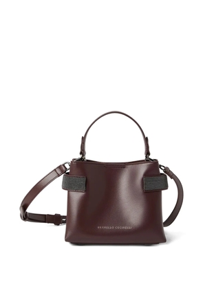 Brunello Cucinelli mini crossbody bag - Brown