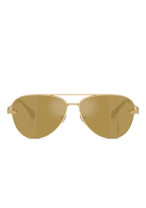 Versace Eyewear pilot-frame sunglasses - Gold