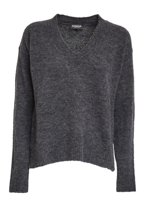 DONDUP V-neck sweater - Grey