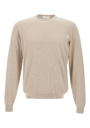 Filippo De Laurentiis crew-neck long-sleeve sweater - Neutrals