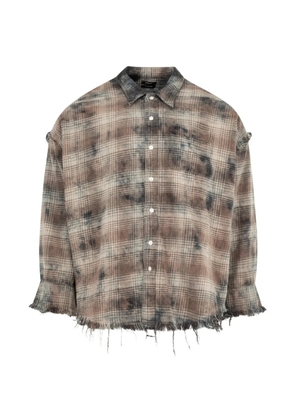 R13 distressed shirt - Neutrals