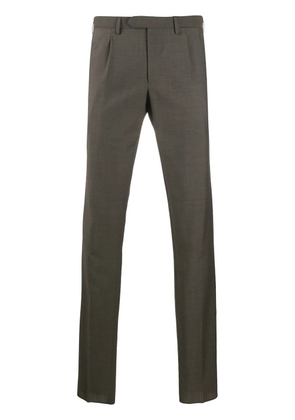Dell'oglio slim-fit tailored trousers - Brown