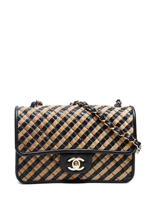 CHANEL Pre-Owned 2021-2022 mini Flap bag - Neutrals