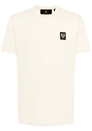 Belstaff logo-patch cotton T-shirt - Yellow