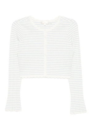 LoveShackFancy Media cardigan - White