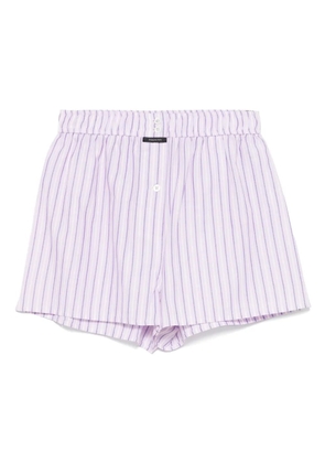 Patrizia Pepe striped boxers - Purple