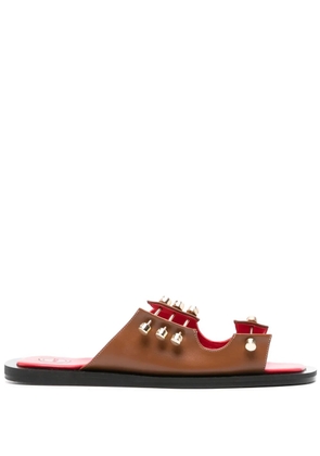 HARDOT Move On leather sandals - Brown