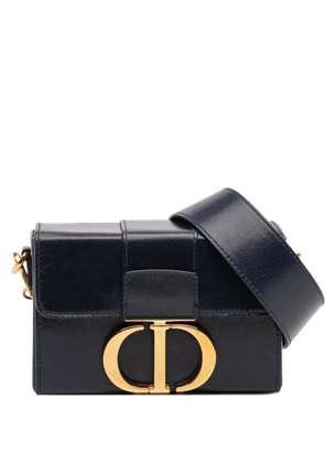 Christian Dior Pre-Owned 2019 Leather 30 Montaigne Box Bag crossbody bag - Blue