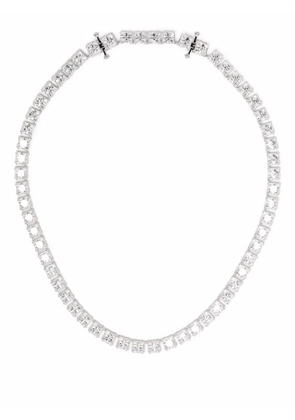 Swarovski Matrix necklace - Silver