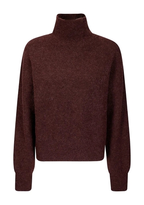 SAMSOE SAMSOE Nola turtleneck sweater - Red