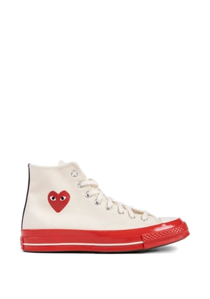 Comme Des Garçons Play x Converse Chuck Taylor 70 heart-motif sneakers - Neutrals