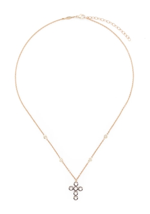 Jacquie Aiche 14kt yellow gold Sophia diamond pendant necklace