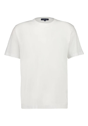 Frescobol Carioca Dinis cotton-linen blend crew-neck T-shirt - White