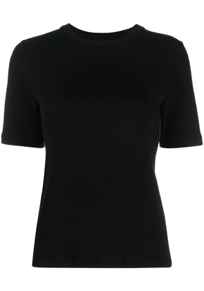 La Collection short-sleeve cotton T-shirt - Black