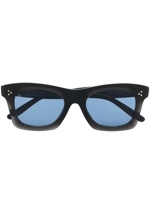 Retrosuperfuture Martini Tuxedo square-frame sunglasses - Black