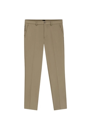 BOSS button-fastening trousers - Brown