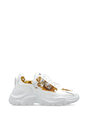 Versace Jeans Couture Baroque lace-up sneakers - White