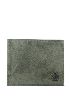 Enfants Riches Déprimés suede wallet - Green