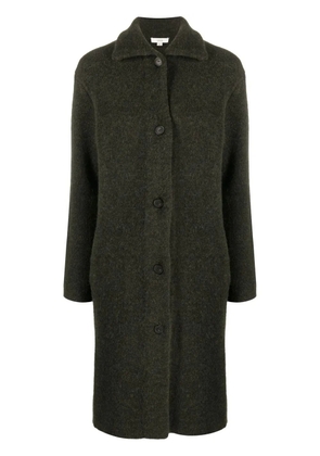 Vince single-breasted cardigan coat - Green