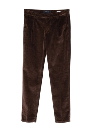 TELERIA ZED pleated trousers - Brown
