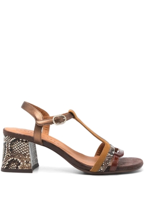Chie Mihara 70mm Laluce sandals - Brown