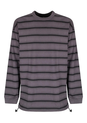 Comme des Garçons Homme striped long-sleeve T-shirt - Grey