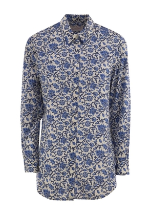 MC2 Saint Barth brigitte floral shirt - Neutrals