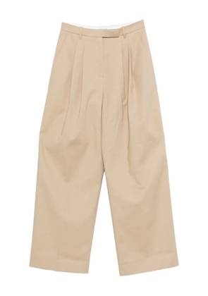 MARK KENLY DOMINO TAN pleated trousers - Neutrals