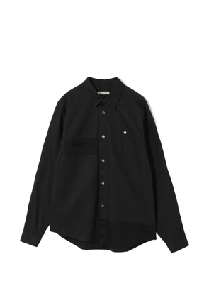 Undercover patch-pocket shirt - Black