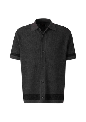 Brioni knit short-sleeve shirt - Grey