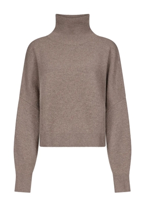LouLou de Saison Luke ribbed-collar wool sweater - Brown