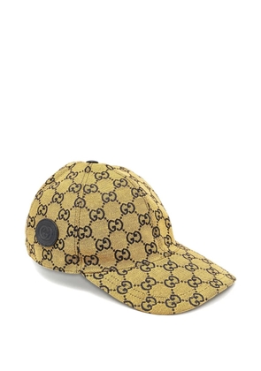 Gucci Pre-Owned GG-pattern baseball cap - Yellow