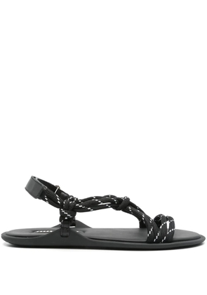 Miu Miu Nastro sandals - Black