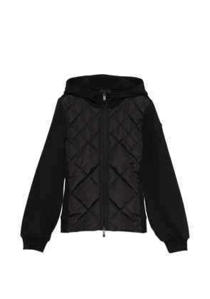 Moncler quilted hooded jacket - Black