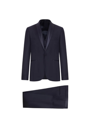 Tagliatore shawl-lapel suit (set of three) - Blue