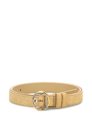Jacquemus Salon leather belt - Neutrals
