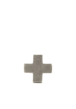 Parts of Four Plus-sign stud earring - Silver