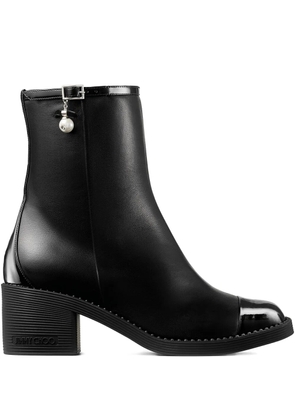 Jimmy Choo 60mm Adry leather boots - Black