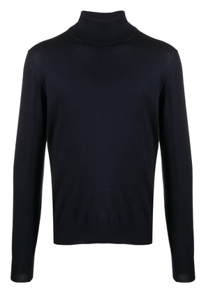 Fileria ribbed roll-neck jumper - Blue
