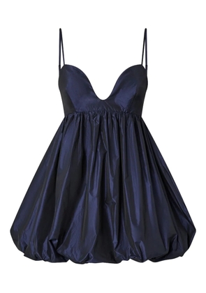PINKO sweetheart-neckline puffball dress - Blue