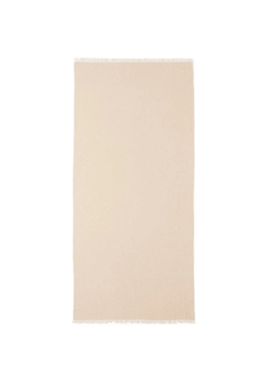 Peserico sequin fringed scarf - Neutrals