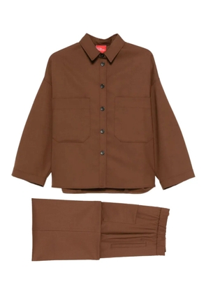 Merci cotton shirt - Brown