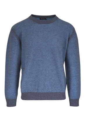 Zegna crew-neck cashmere sweater - Blue