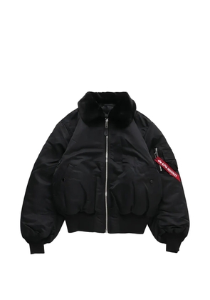 Mastermind Japan zip-up bomber jacket - Black