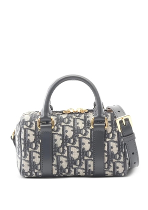 Christian Dior Pre-Owned 2010s 16 Groove Oblique jacquard handbag - Blue